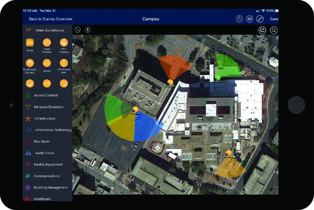 Security Camera Coverage Security Camera Design Software